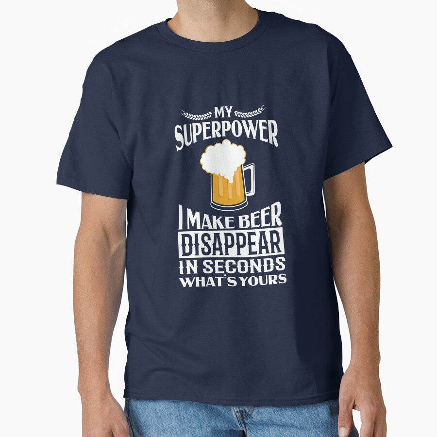 My Superpower beer disappear by Khushi Graphics