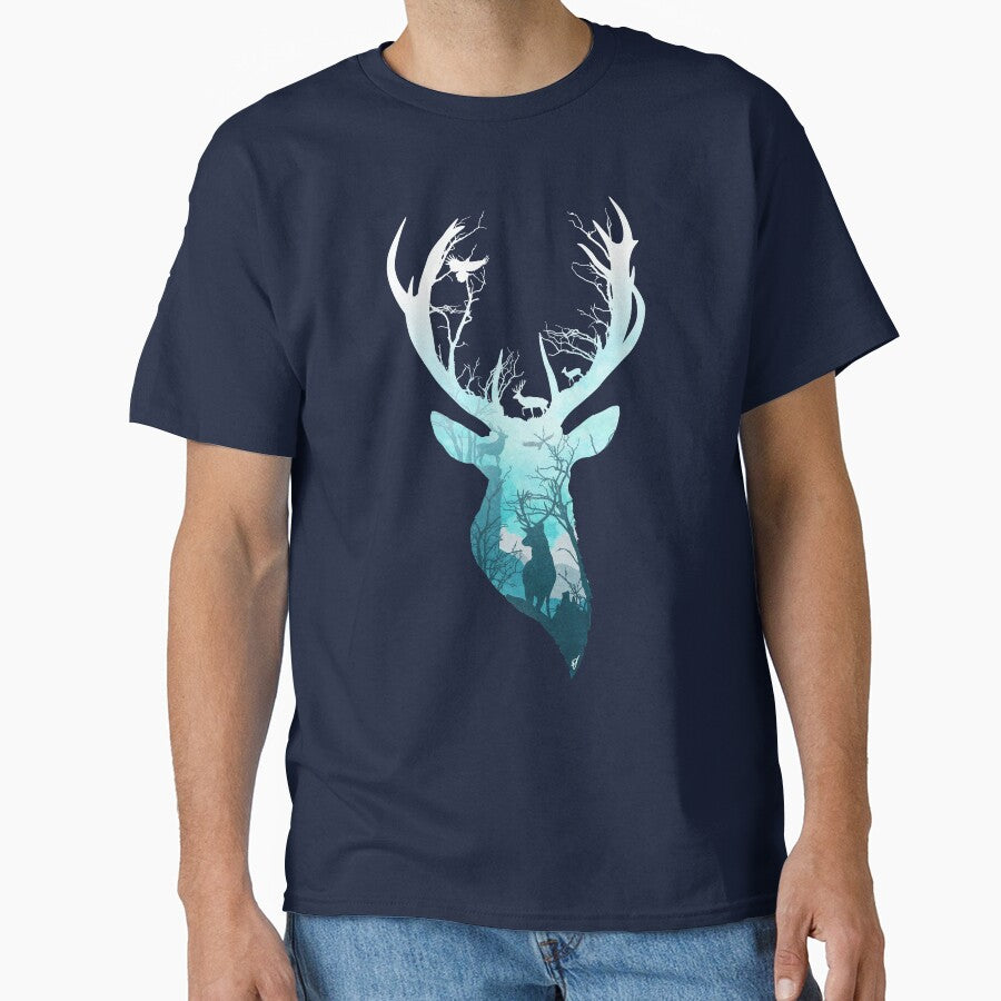 Deer Blue Winter by DVerissimo