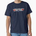 Top Gun Classic Vintage Stars & Stripes Movie Logo by FifthSun