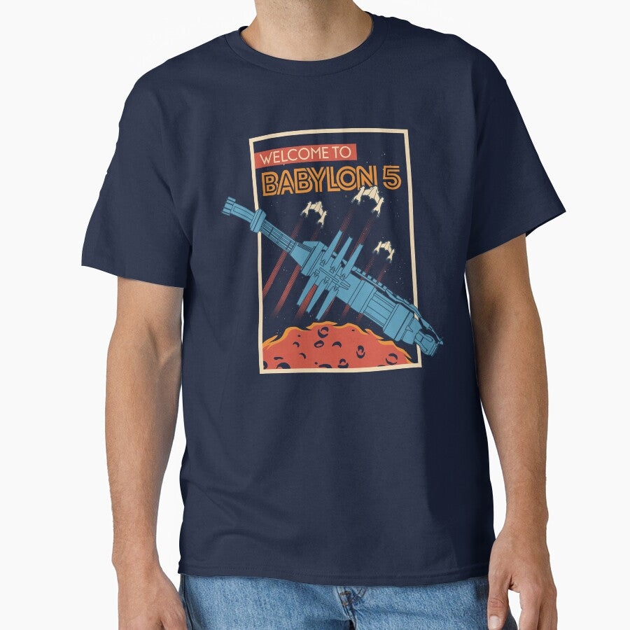 Babylon 5, Vintage Space, Welcome by Arturo Vivo