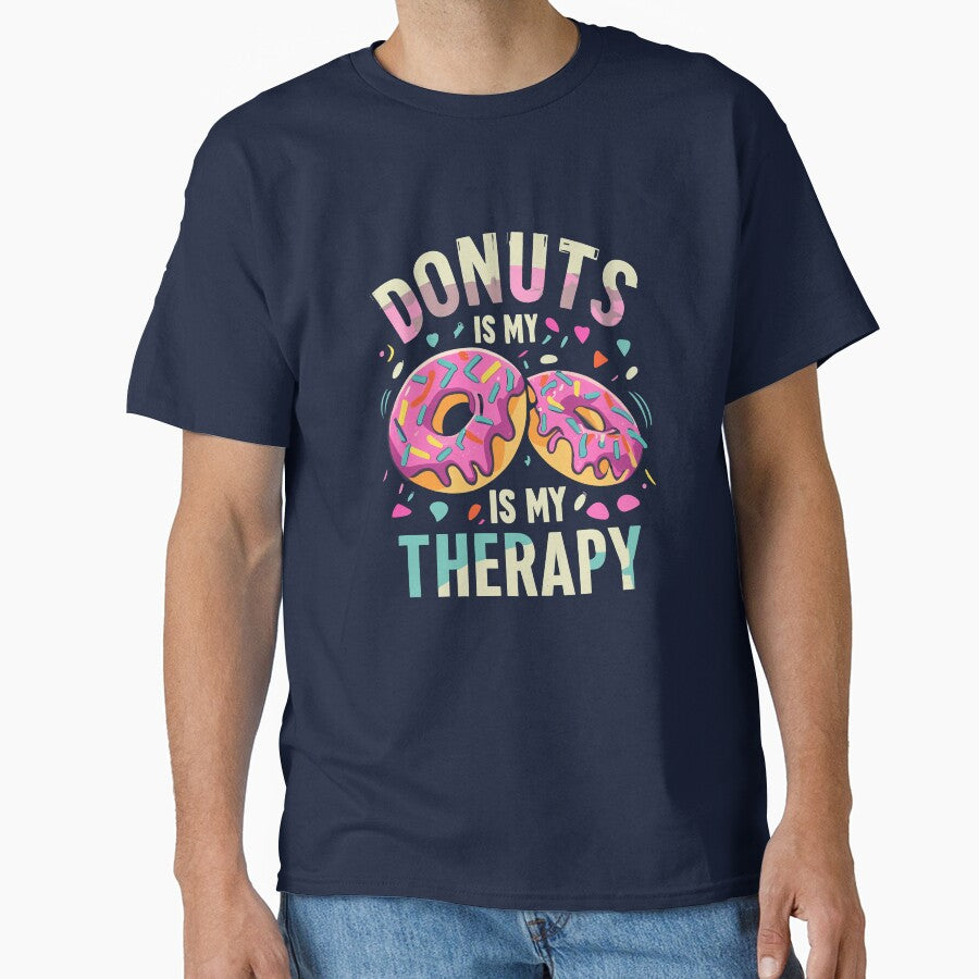 Donuts is my therapy for Donut patry by zezoconan