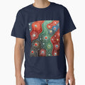 Aboriginal Inspired Dot Art - Wildflowers in the Waves by GrinGalore