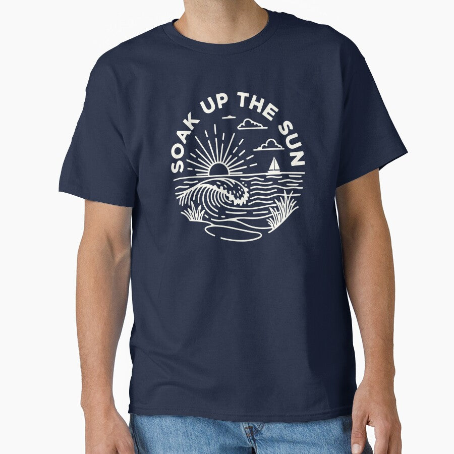 Retro Soak Up the Sun Mountain Wave Nature Adventure by American Spirit