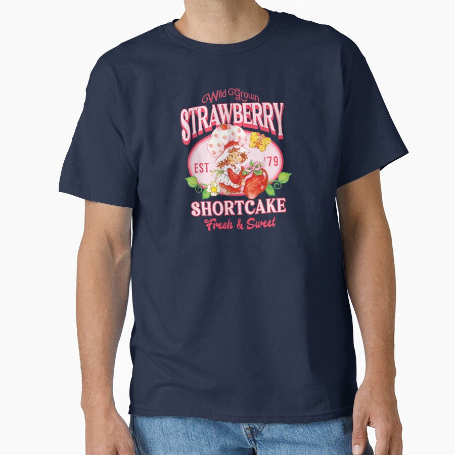 Wild Grown Strawberry Shortcake Cute Vintage Strawberry Girl Fresh & Sweet Graphic by alber-garnell