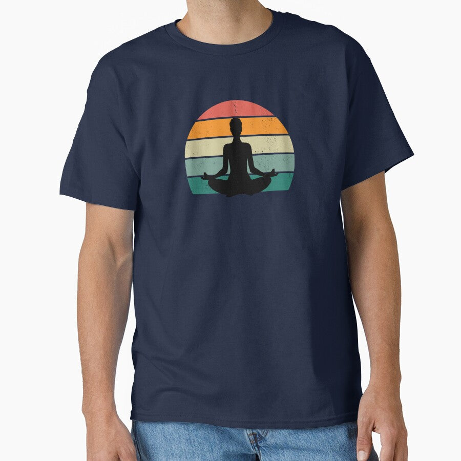 Sunset Yoga Vintage by LyricsWear