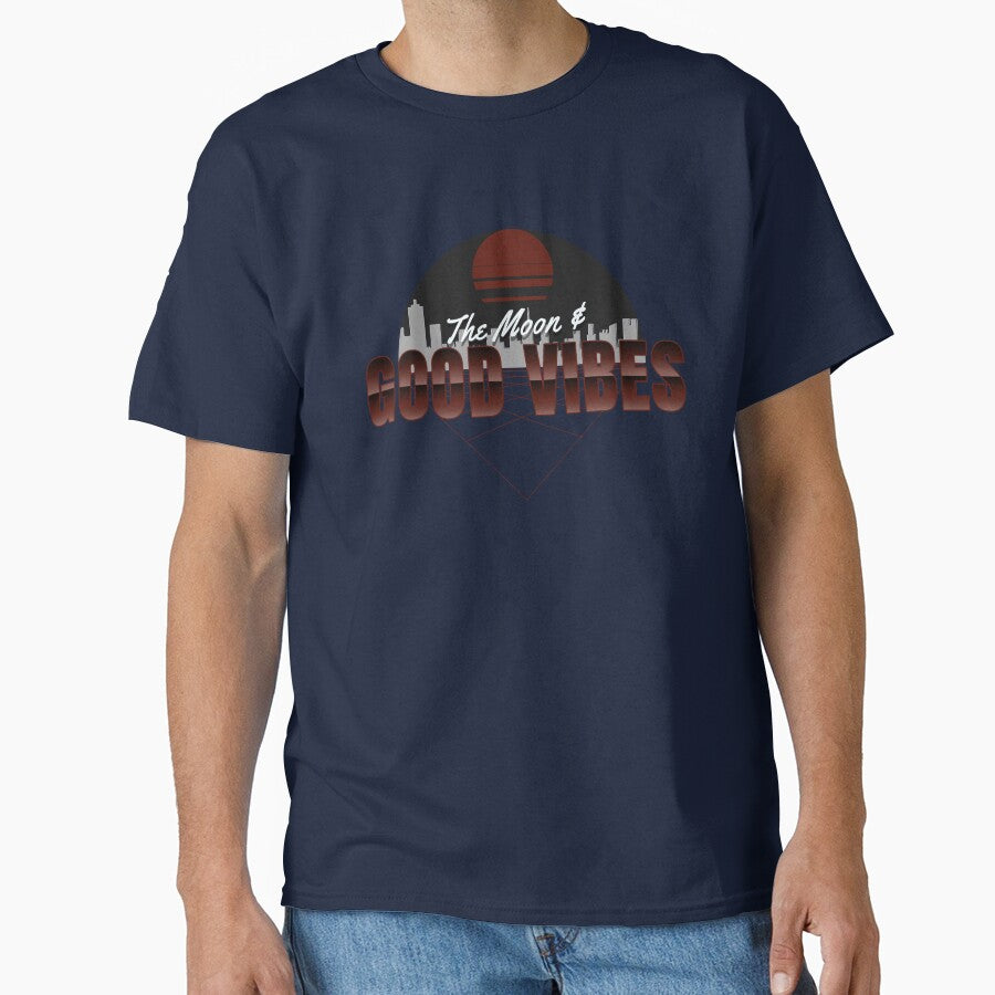The moon and good vibes by sreckov-desig
