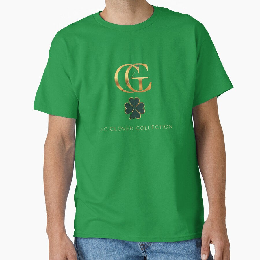GC Clover Collection – Luxury Gold & Green Clover Monogram Logo by GCCloverCo