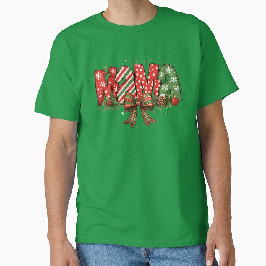 Mama Christmas Retro Holiday Style by wingoo22