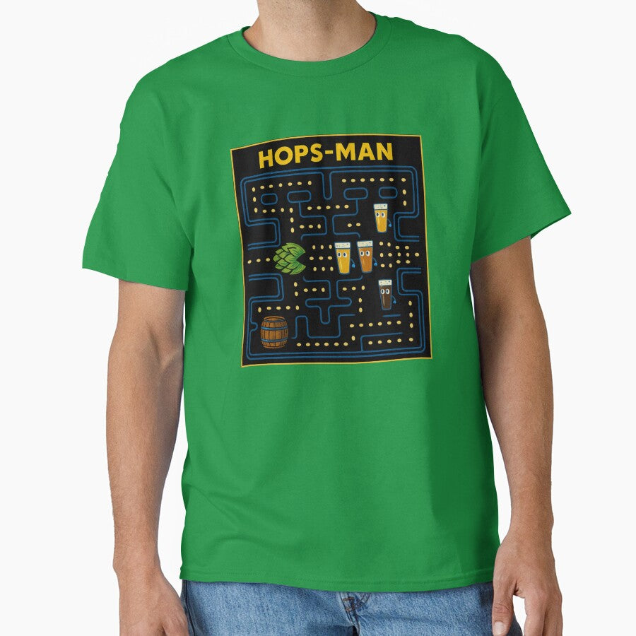 Hops-Man Beer Gamer Design by VestBeer