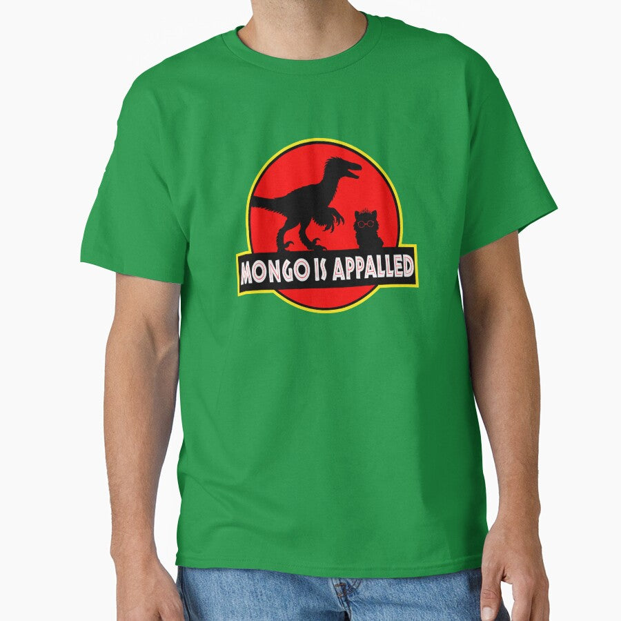 Dungeon Crawler Carl Jurassic Parody Shirt | Mongo & Princess Donut Logo Design by RollForDesignCo