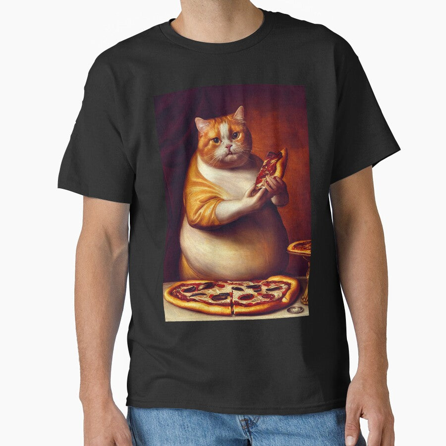 Pizza Cat by ladarkepoque