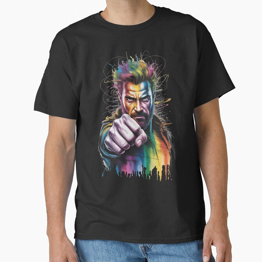 Colorful Front Portrait: Color Explosion by E4ST-INDUSTRIES