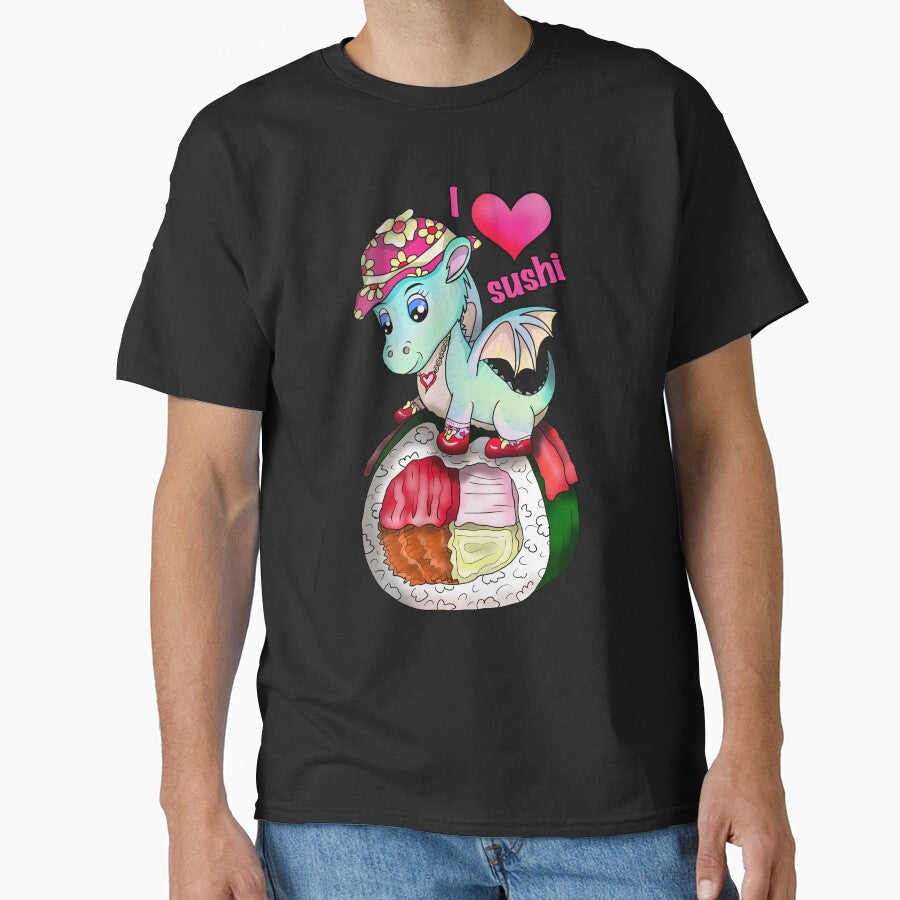 kawaii sushi pretty dragon roll by CuisineCat
