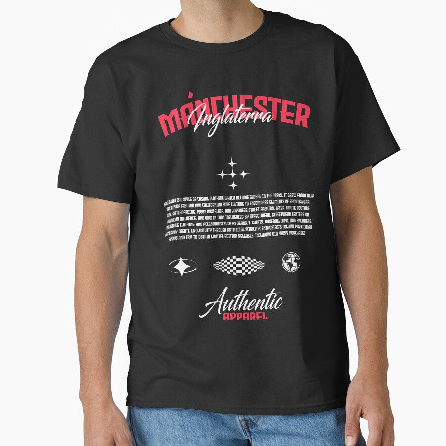 Manchester England Streetwear by NF Designs Studio DTF