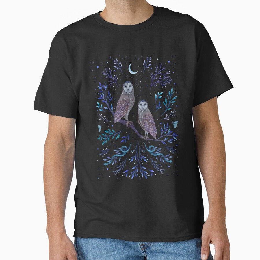 Owls in the Moonlight by episodicDrawing