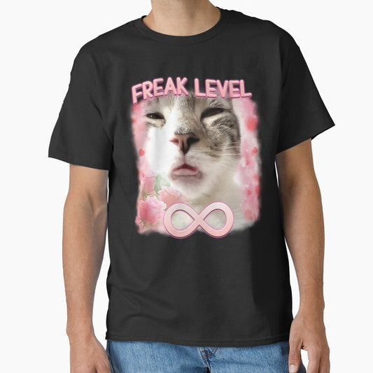 Freaky Ahh Funny Cat Meme Gifts for Freak by MemishDesign