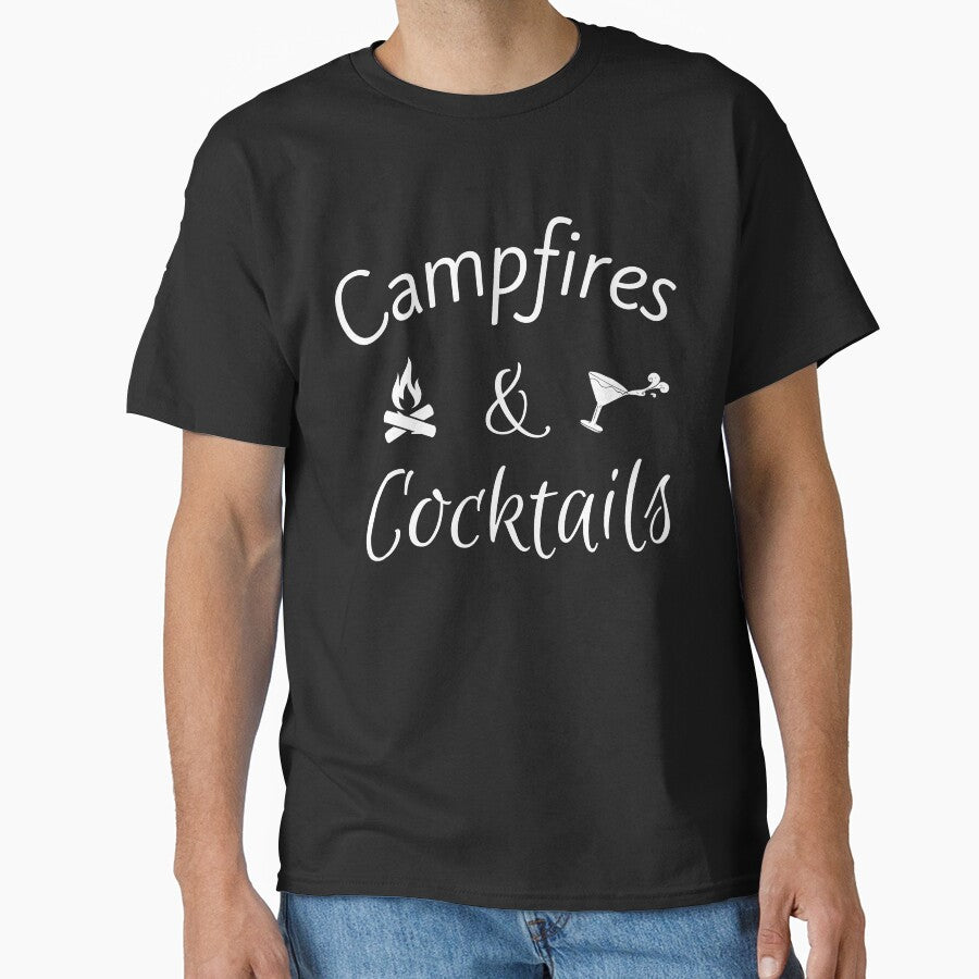 Campfires And Cocktails by Equitees