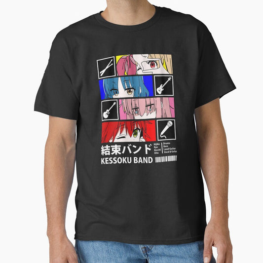 BOCCHI THE ROCK! - Kessoku Band by RedoneDesignART ⭐⭐⭐⭐⭐