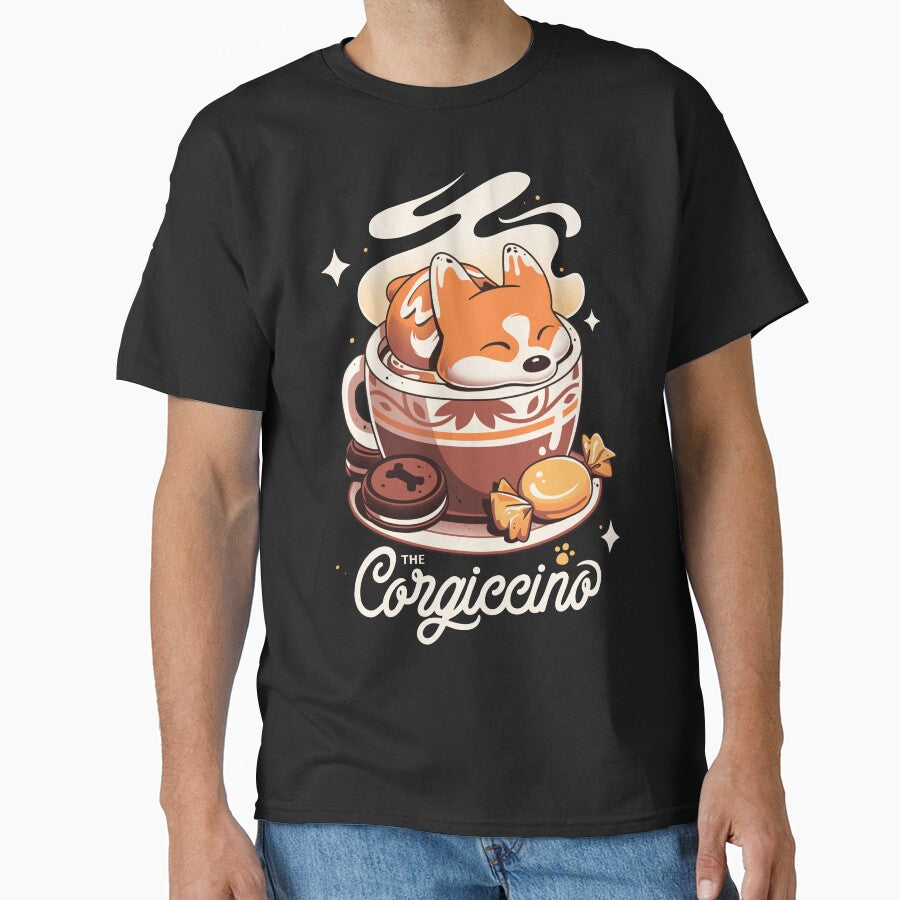 Corgi Coffee Break - Cute Dog by Snouleaf