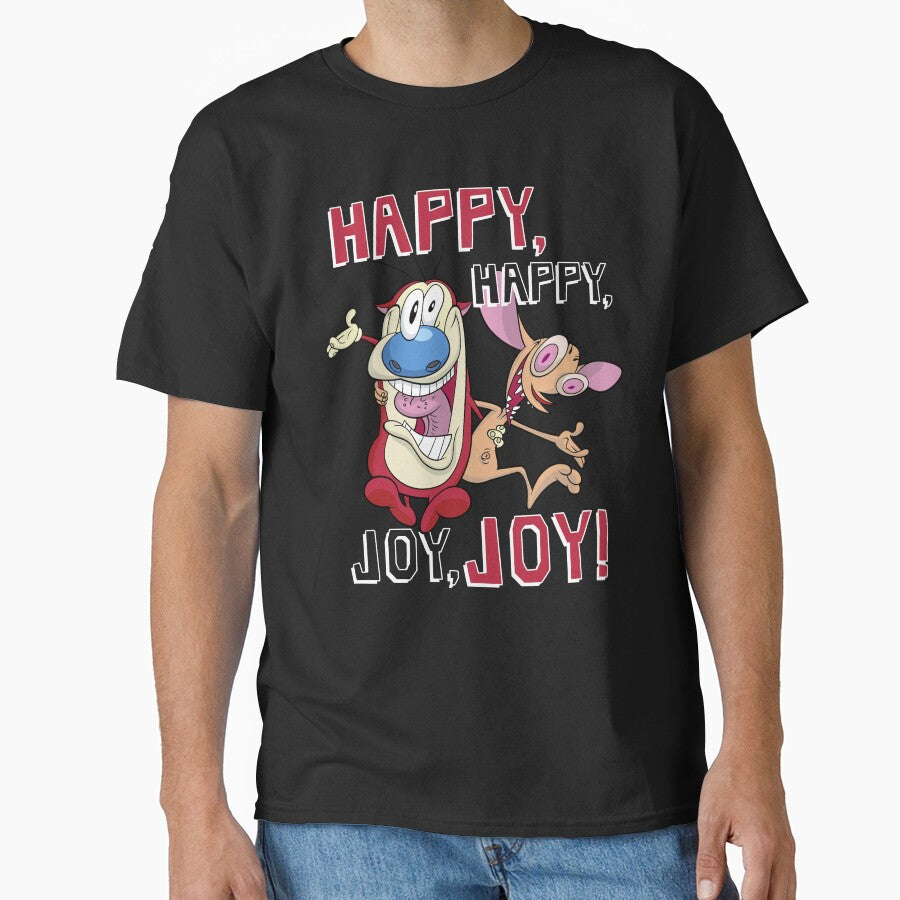 Ren and Stimpy Vintage BFF's Happy, Happy, Joy, Joy! by FifthSun