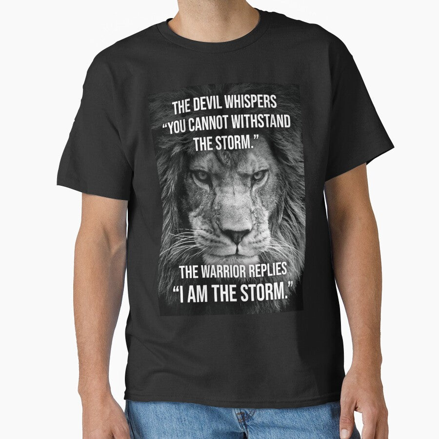 I AM The Storm, Lion - Gym, Hustle, Success, Motivational by chantastical