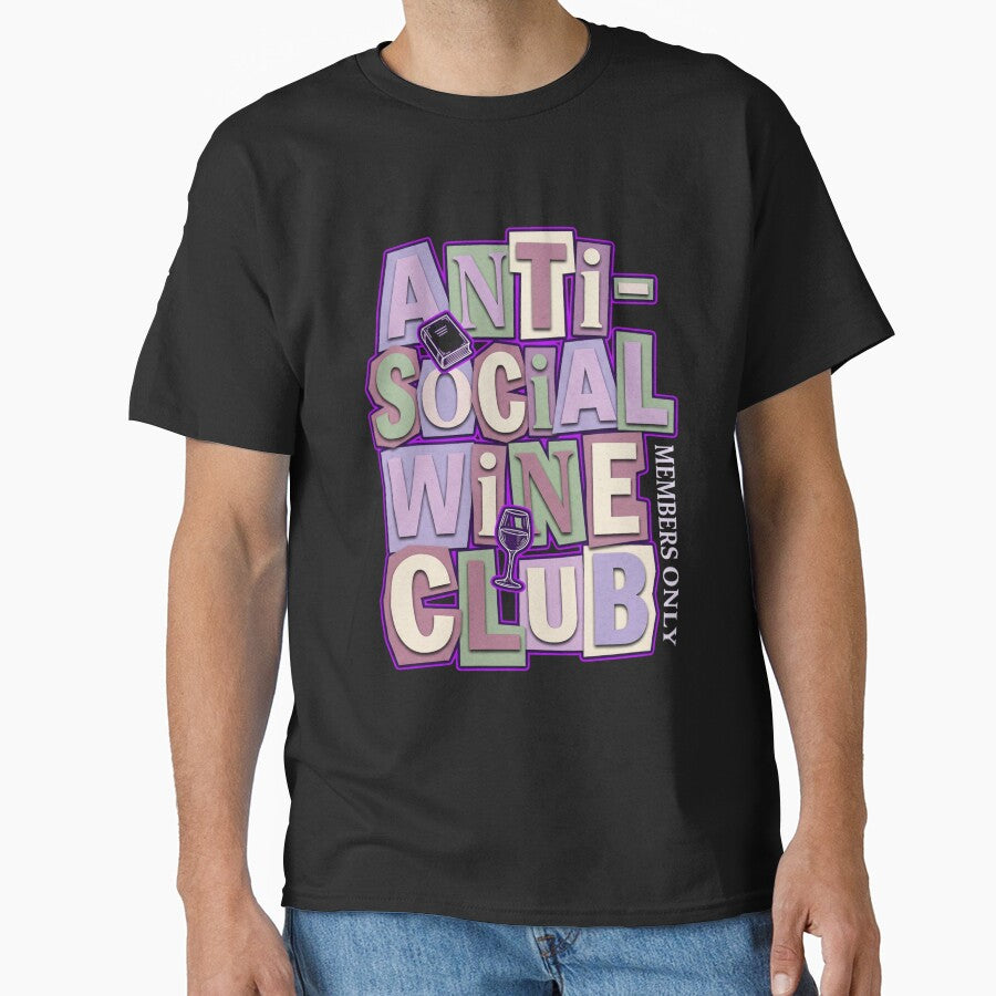 Anti-Social Wine Club Maximalist Paper Cut Streetwear by JaphstarCreatives