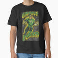 Retro Green Lantern Comic Art – Vintage Superhero Design by Thogan0416