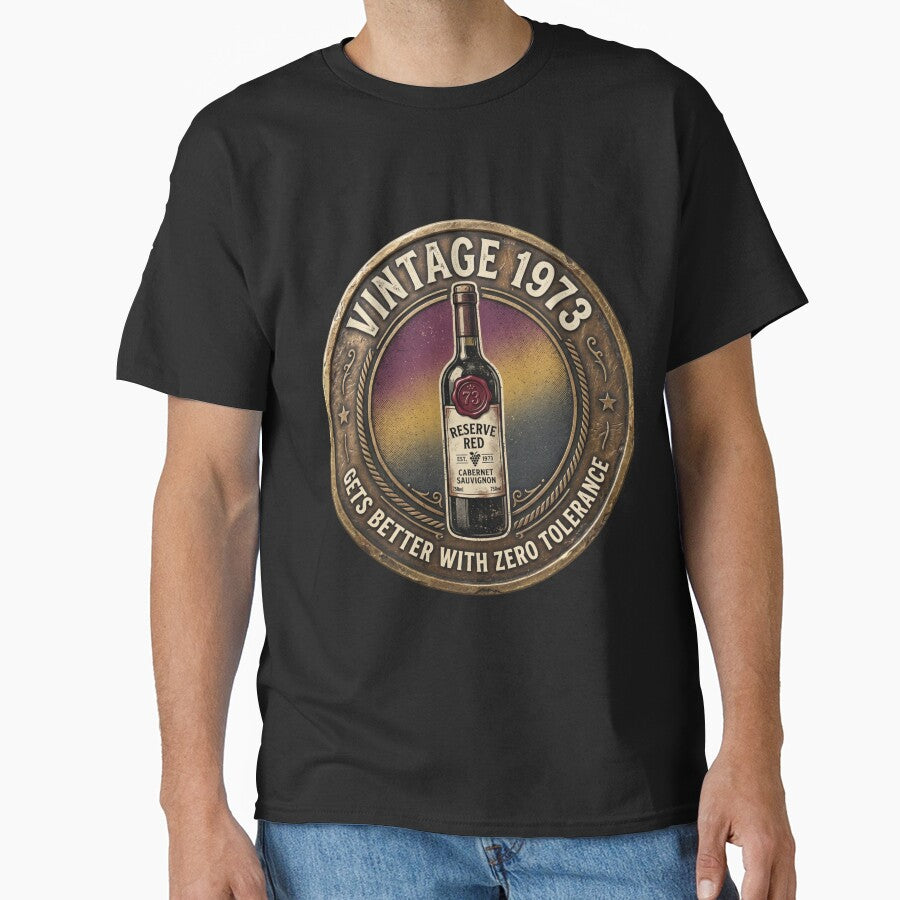 Vintage Gets Better With Zero Tolerance Retro 70s Wine Badge by JaphstarCreatives
