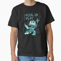 >Plug_In >Play Rockin' Music Geek Cartoon (BLUE) by CRHPOD20