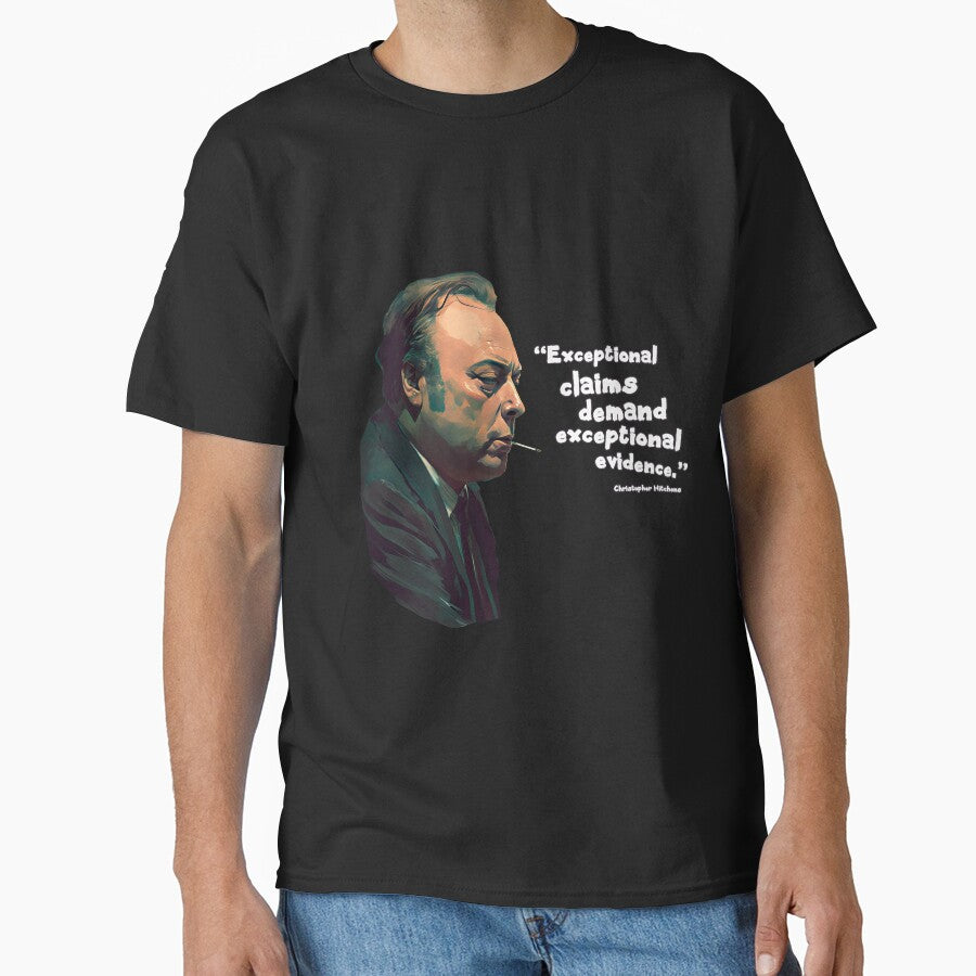Exceptional Claims - Hitchens Quote by Subliminal Media