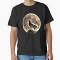 Howling Wolf, full moon, fullmoon, wild, dog, wolves by boom-art