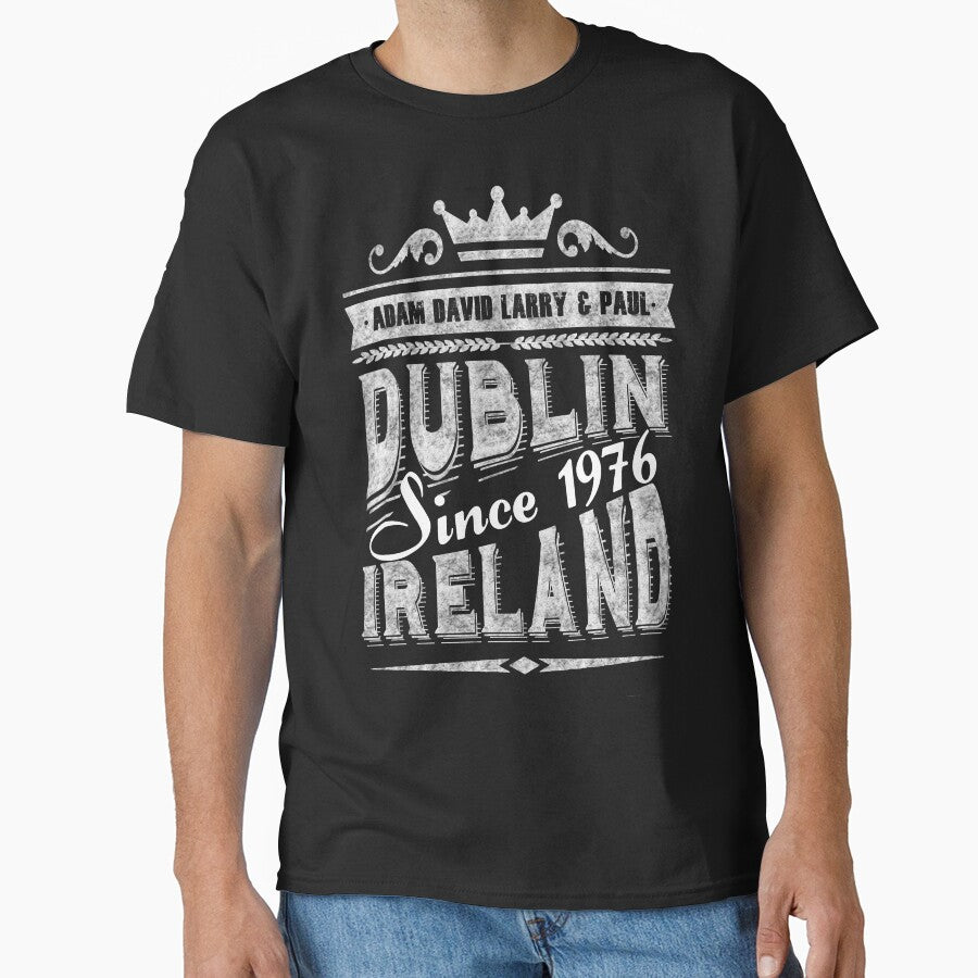 u2 dublin ireland vintage white by clad63