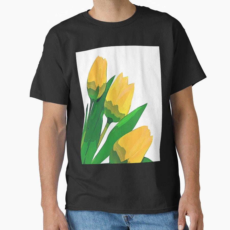 Yellow Tulips color by artdragongift 15