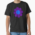 Purple Blue Hippie Flower by hilda74