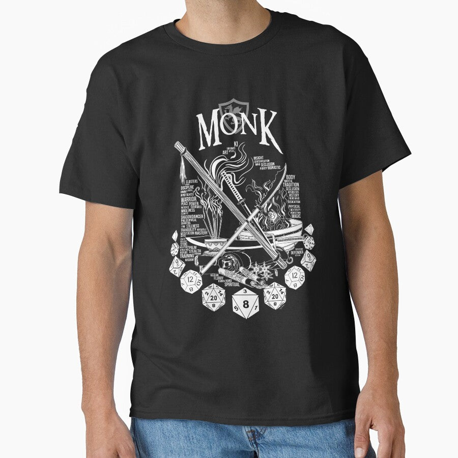 RPG Class Series: Monk - White Version by Milmino