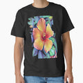 Hibiscus Bush Up Close Graphic by Paula Helit