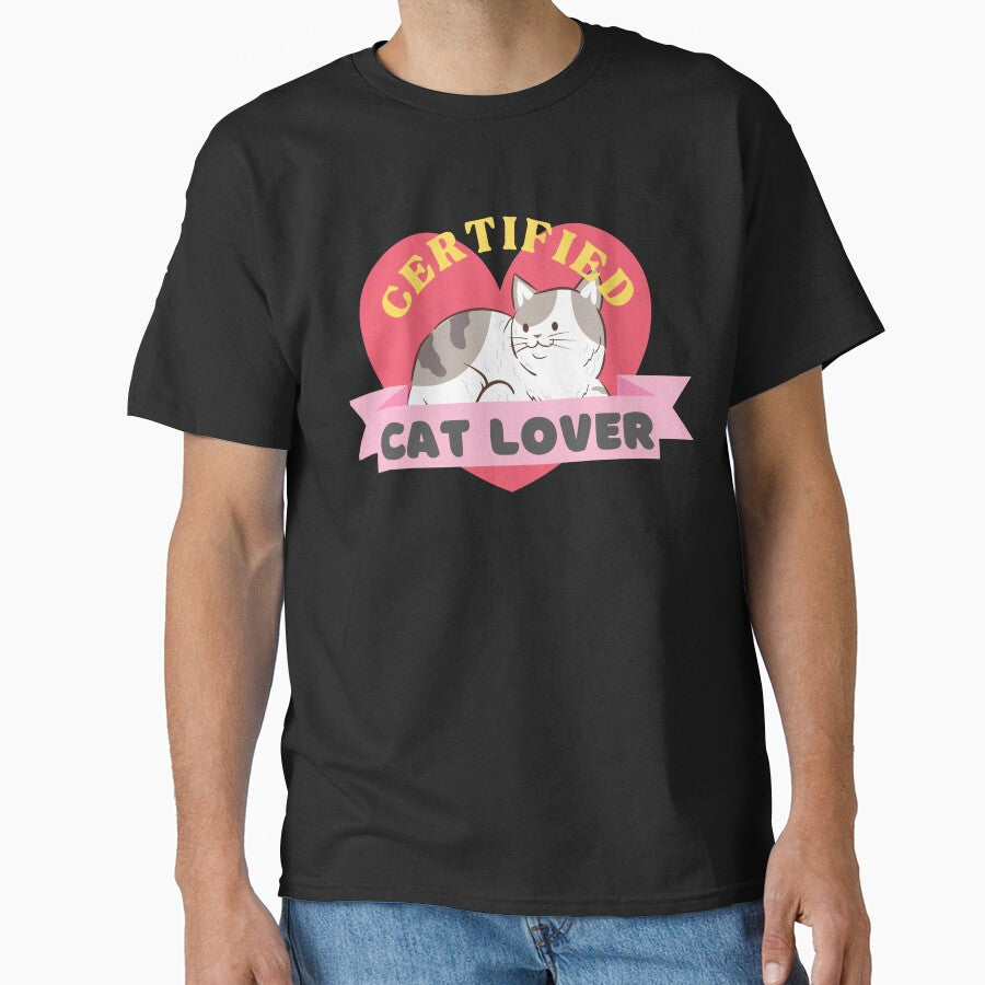 Certified Cat Lover with a Cute Cat by quinellie