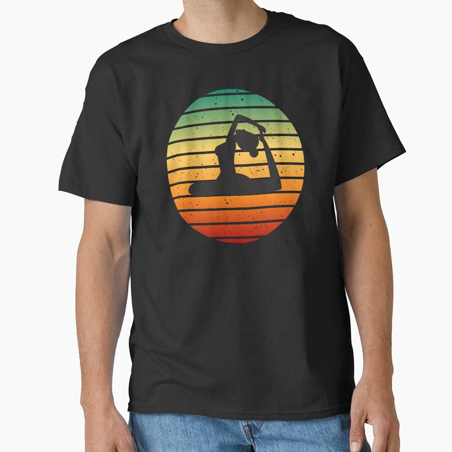 Retro Yoga , Yoga Gift by salmamzr