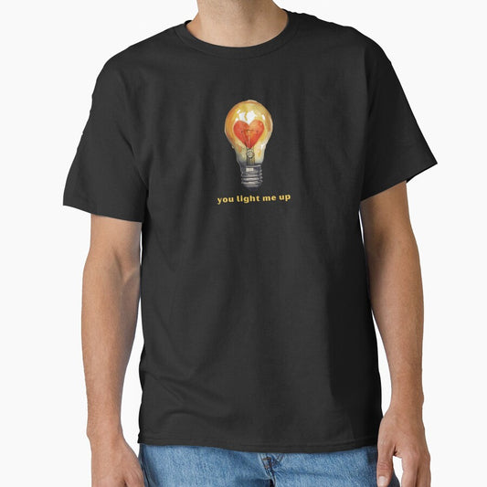 You Light Me Up - Cute Pun | TeeHee Puns Funny Design by TeeHee Puns