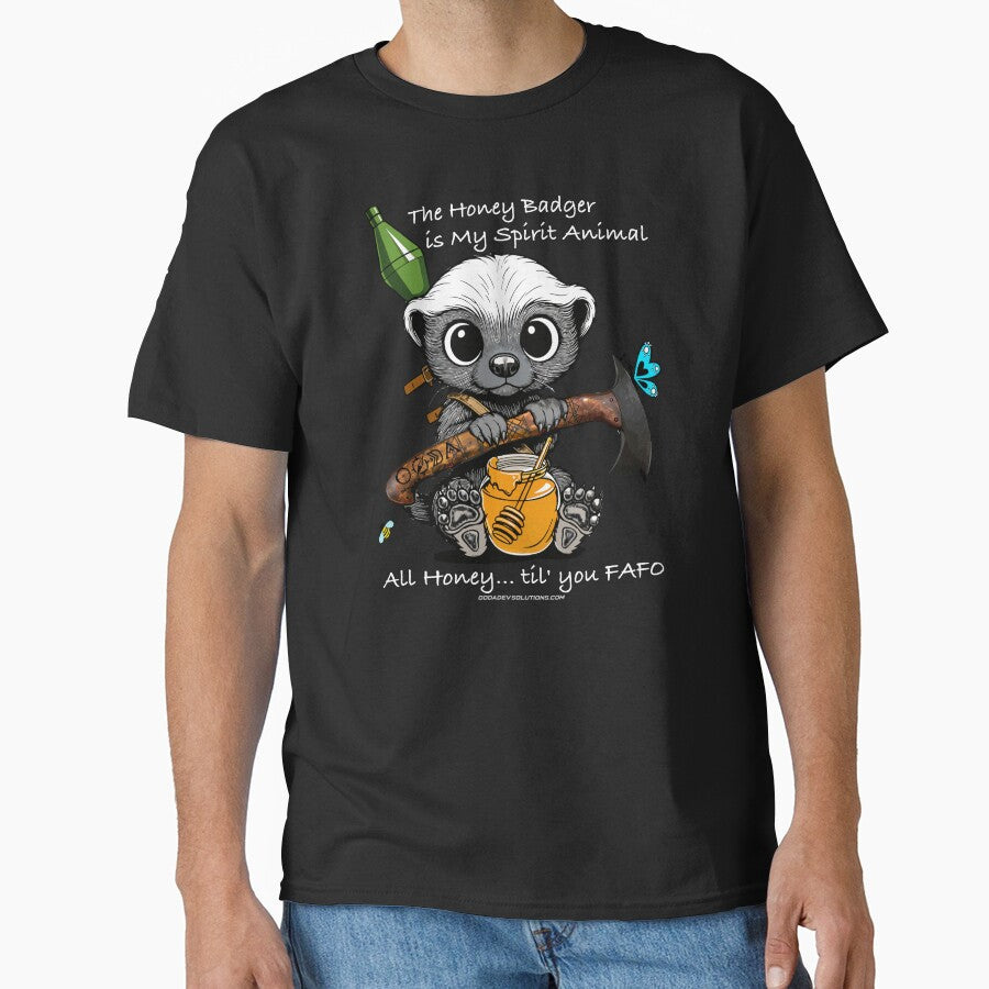 OODA DEV Tactical Honey Badger (white font) by OODADEV