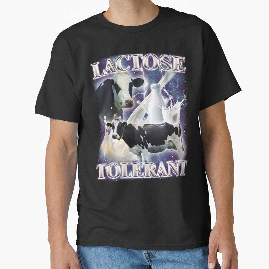Lactose Tolerant Funny Meme by MemishDesign