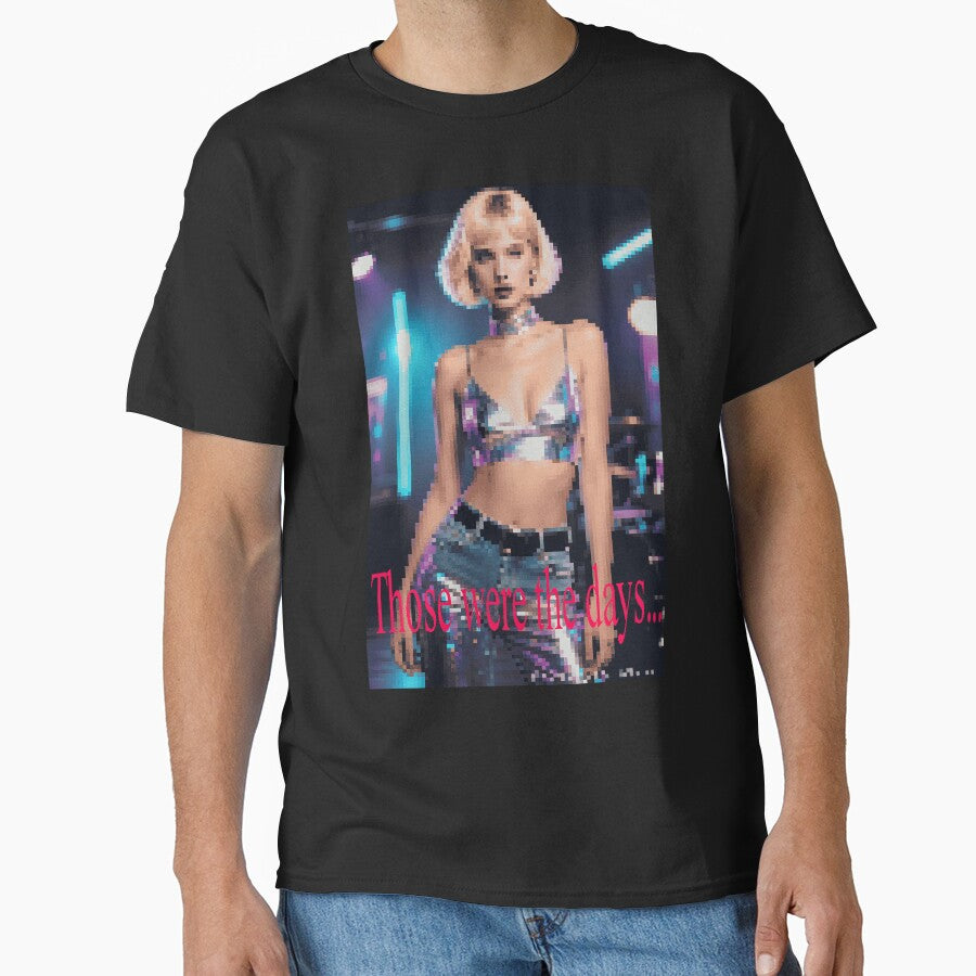 disco girl with blonde hair by danillah