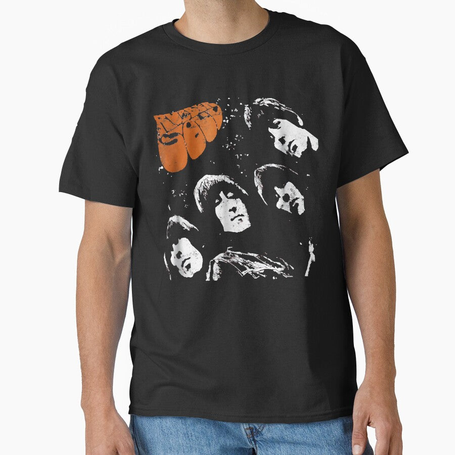 Retro Vintage Rubber Soul Man Essential by TimothyLeadem