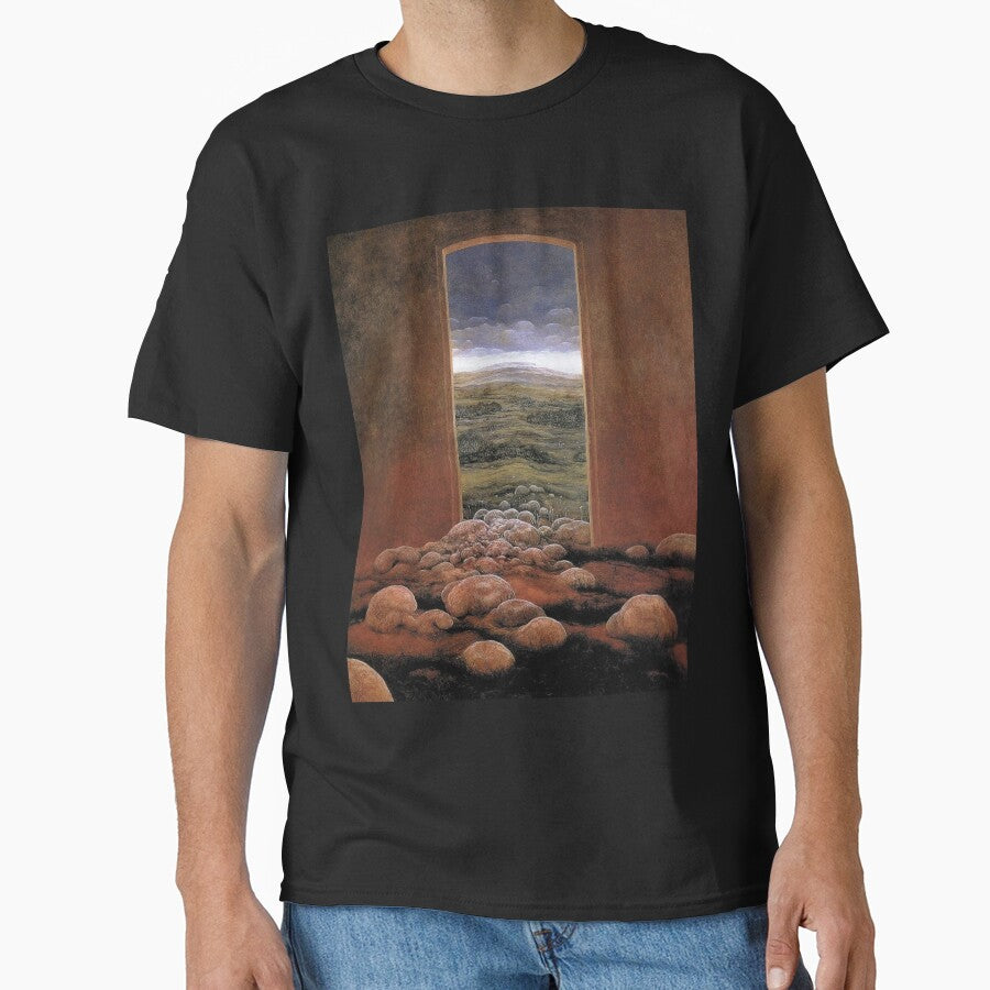 Untitled (Doorway), by Zdzisław Beksiński by JustContemplate