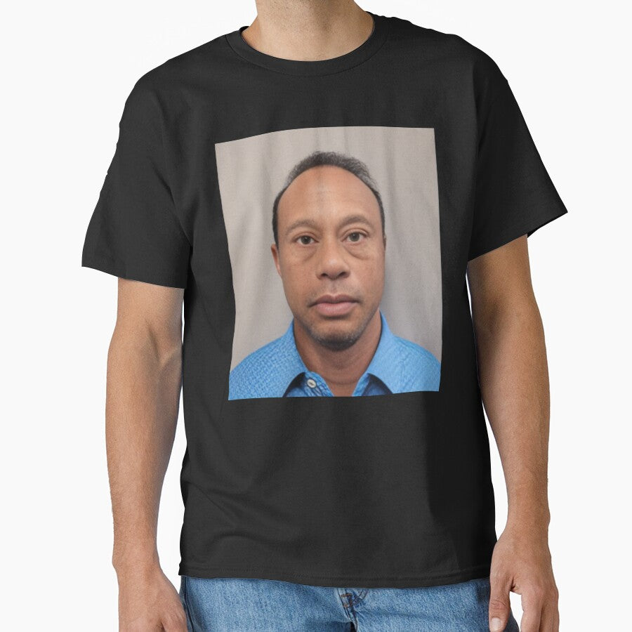Tiger Woods Mugshot 2026 by Moutamid22art