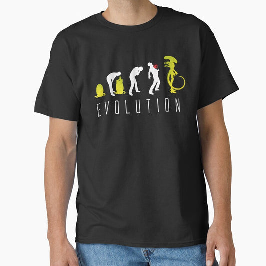 Evolution of Alien Funny Sci-Fi by Matthew Pope