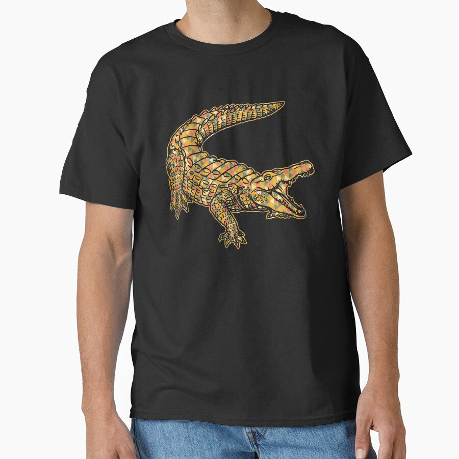 Crocodile - Crocodile Geometric by UnknownArtistt