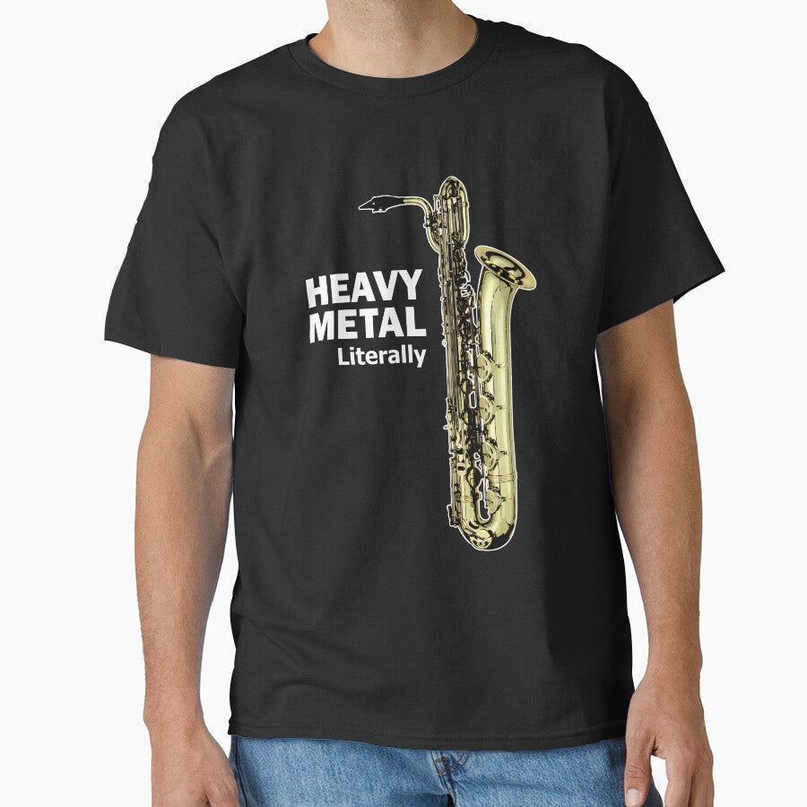 Heavy Metal Baritone Saxophone by Dawn Anthes