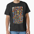 Pop Art Skull Create Pattern Full Crazy by Arte Cartoon From TagTeam Group