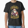 Inappropriate Adult Humor Christmas Santa Eggplant by RockFireMerch